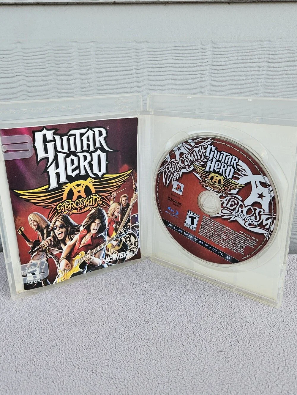 PS3 Guitar Hero Aerosmith Sony PlayStation 3 Video Game 2008 CIB